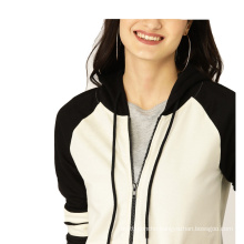 Wholesale High Quality Spring Wear Sweatshirt Color Block Design